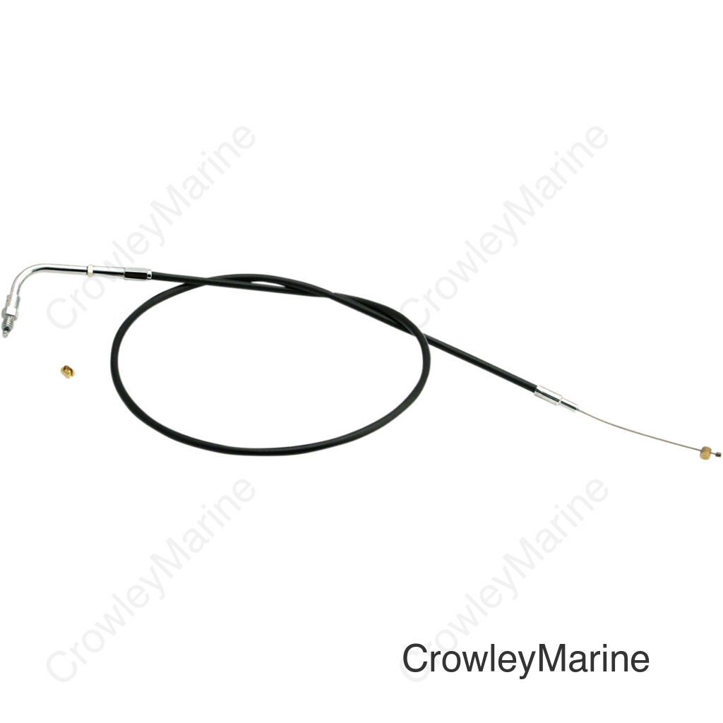 S&S Cycle 81-95 HD 39in Threaded Throttle Cable - Close Side