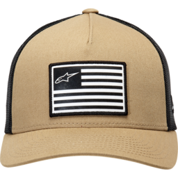 Flag Snapback Hat - Sand/Black - One Size thumbnail-4