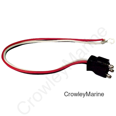Accessory Pigtail, Stop/Turn/Tail Str Universal 3 Wire Pl-3 (451112)