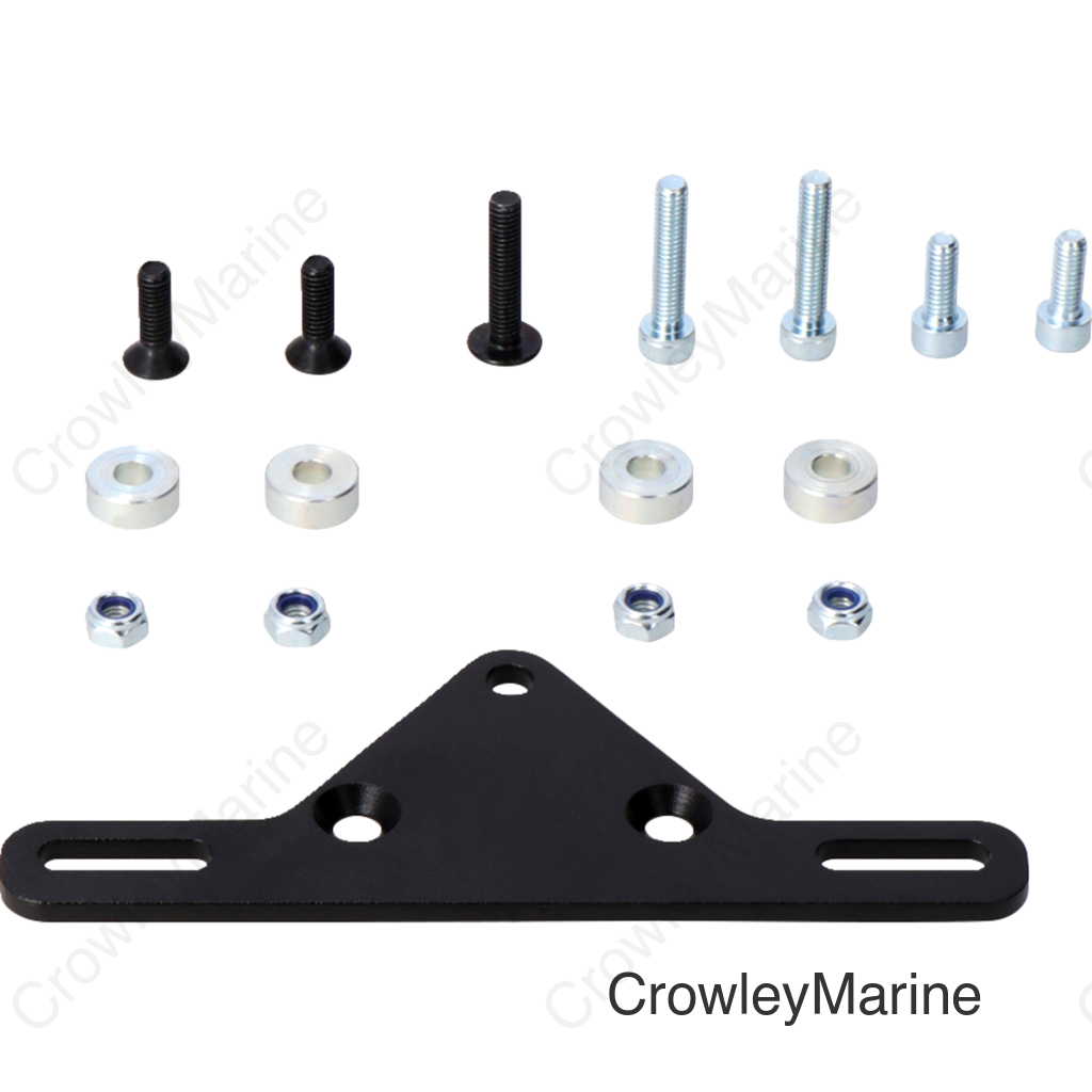 Additional kit US model. Black. Ducati DesertX (22-). For PRO side carrier.