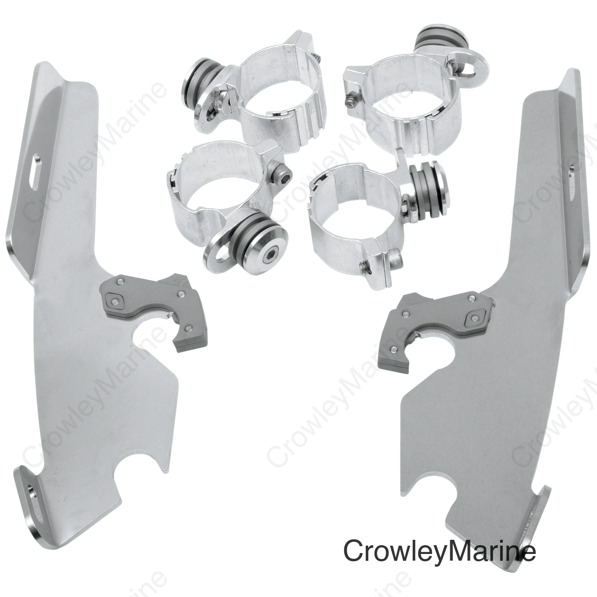 Fats/Slim Trigger Lock Mounting Kit - VTX 1300C