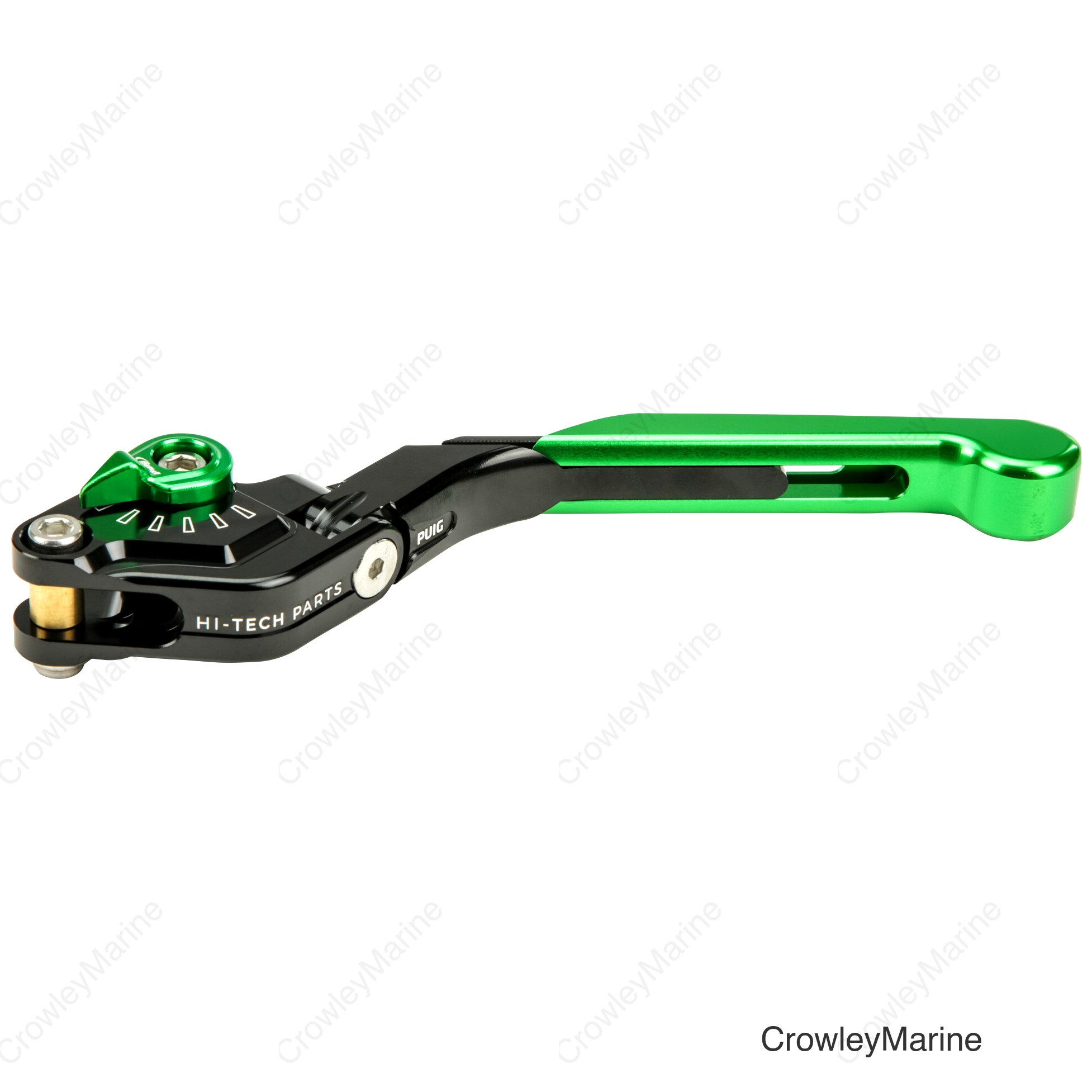 LEVER CLUTCH EXTENDABLE/FOLDABLE GREEN