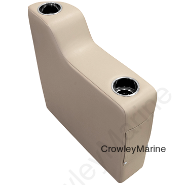 Left Radius Arm Rest, Mocha/Java