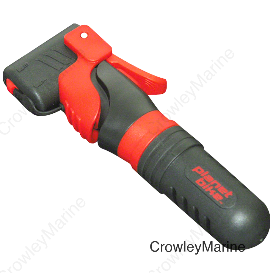 Planet Bike Red Zeppelin Inflator: Includes Two Threaded 16g Cartridges and Sleeve