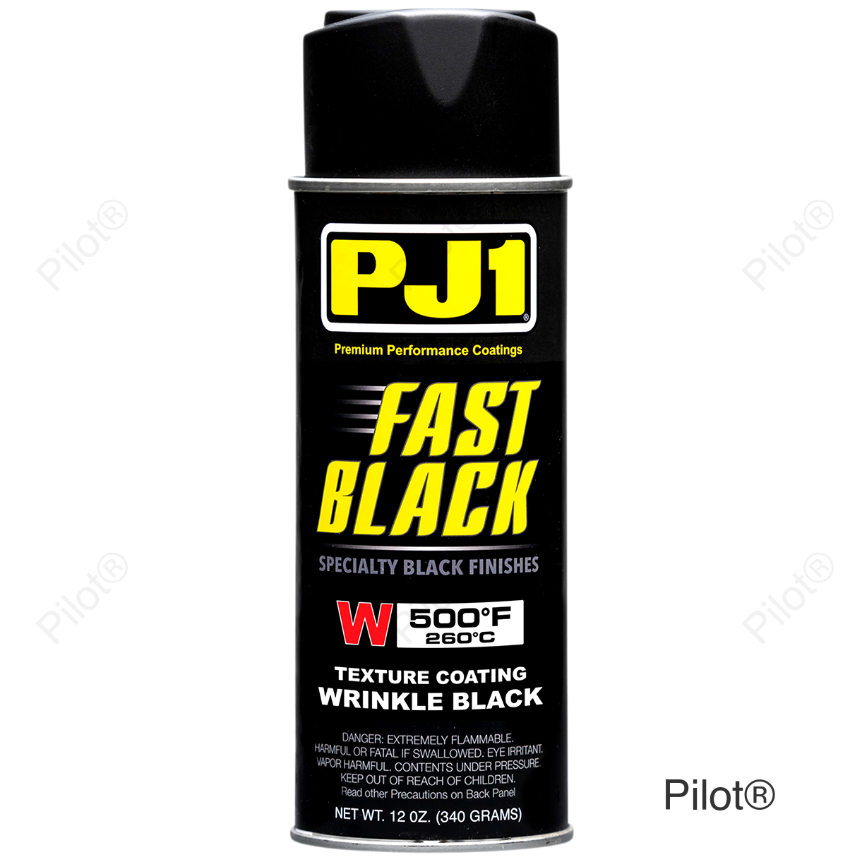 High-Temperature Paint - Wrinkle Black - 12 oz. net wt. - Aerosol
