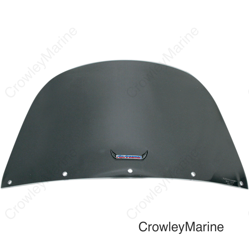WINDSHIELD CLEAR 13" FLH 86-95 REPLACEMENT