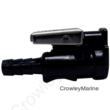 3/8" Barb Female Hose-to-Tank/Engine, Plastic