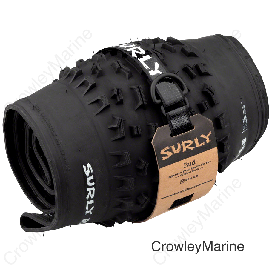 Surly Bud Tire - 26 x 4.8 Tubeless Folding Black 120tpi