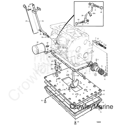 Suction Pipe(V2) - Volvo Penta (861998)