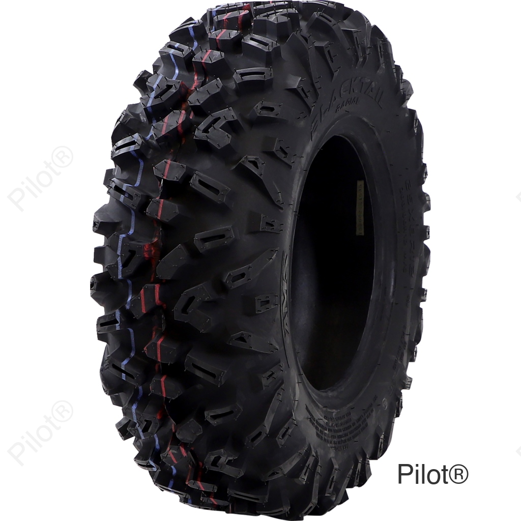 Tire - Blacktail - Front - 25x8R12 - 6 Ply
