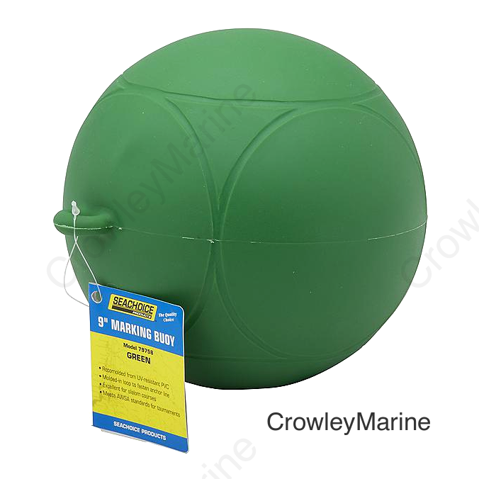 Seachoice Slalom Marking Buoy, 9 in., Green