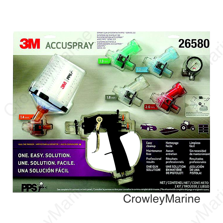 3M 26578 Accuspray One Spray Gun System PPS Series 2.0