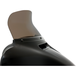 Spoiler Windshield - 8-1/2" - Smoke - FLH thumbnail-1