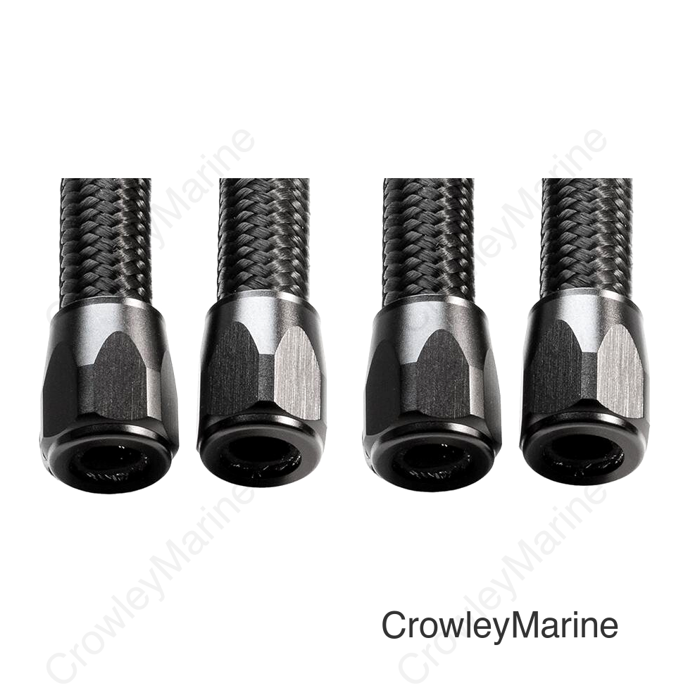 Hose Finishers - Black - 4-Pack