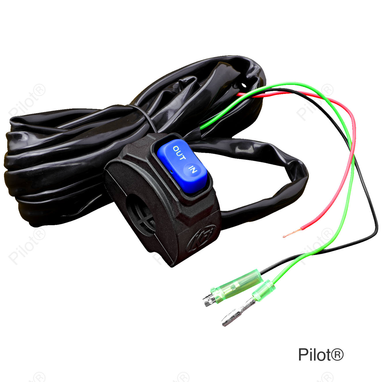 Clam Style Rocker Switch - Handlebar Mounted