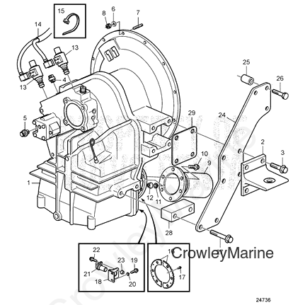 Housing(V2) - Volvo Penta (21090088)