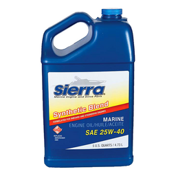 Sierra 94407 25W40 FCW Synthetic Blend I/O Oil, 55 Gal. Drum