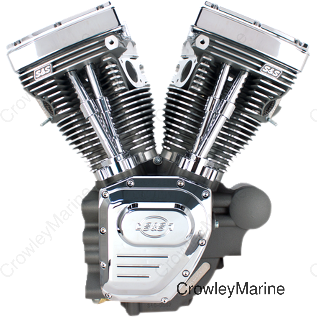 T124 Long Block Engine - Stone Gray - Touring