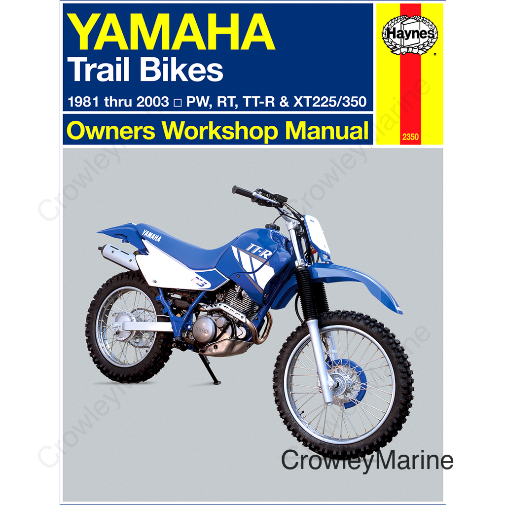 MANUAL, YAM TRAIL BIKES