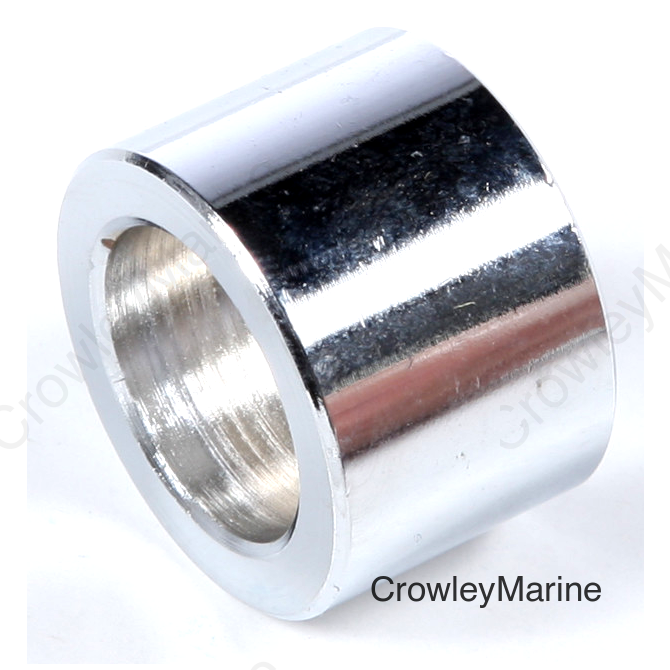 AXLE SPACER CHROME 43654-86A 3/4"X0.75"