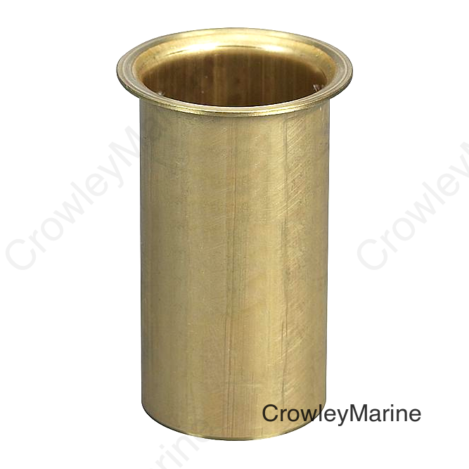 Brass Drain Tube, 1 1/4" x 3"