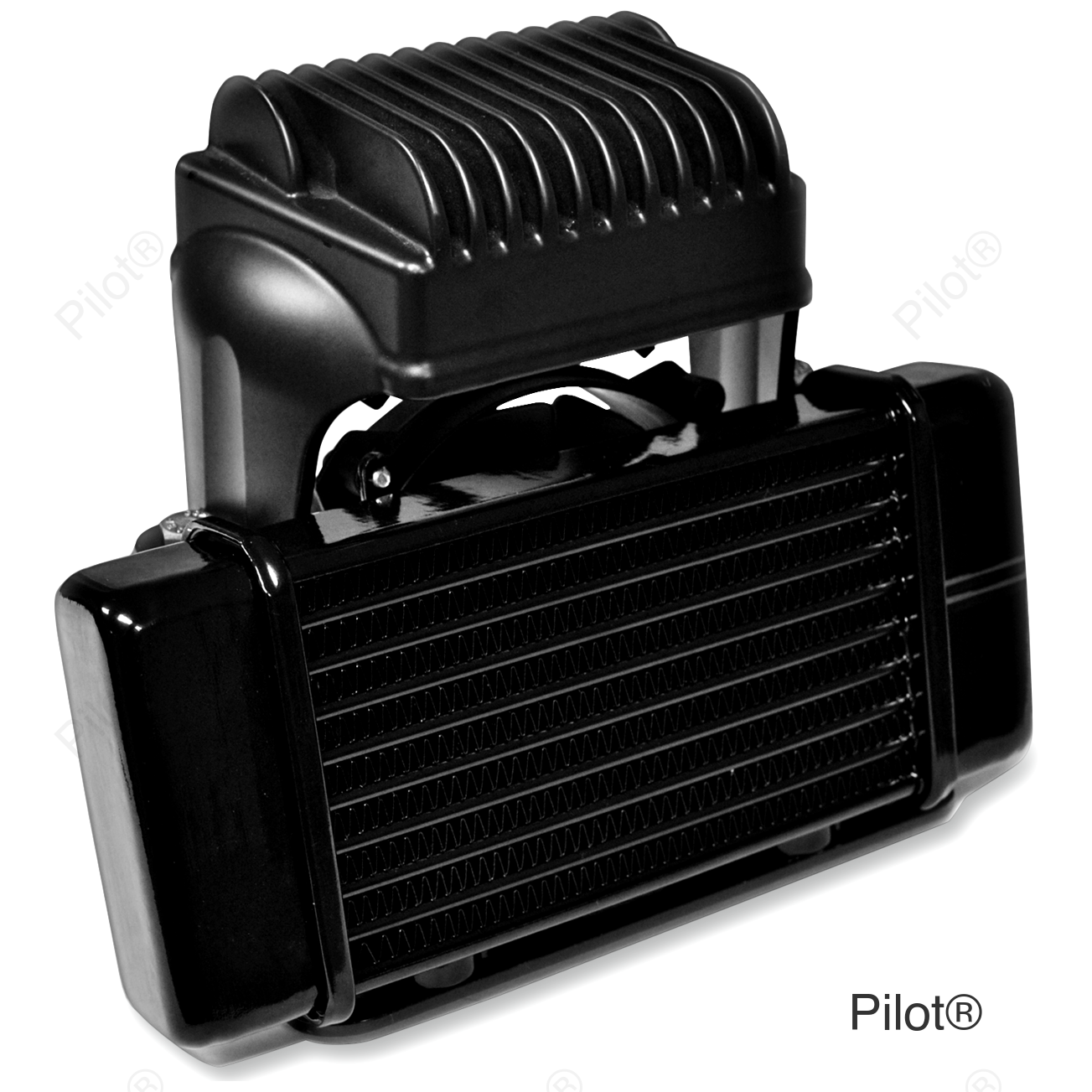 Fan-Assisted Oil Cooler Kit - Low Mount Touring/Trike