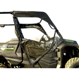 Soft Doors - Middle/Rear Windows - Black - Honda Pioneer 1000 thumbnail-24