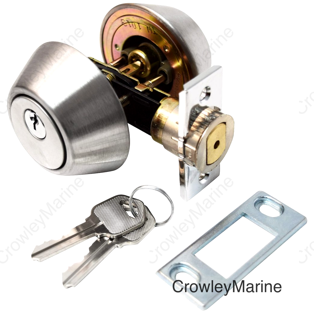 DEADBOLT  DBL. CYL. 5/8'