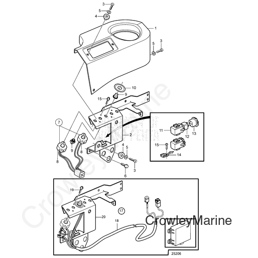 Safety Switch(V2) - Volvo Penta (3817092)