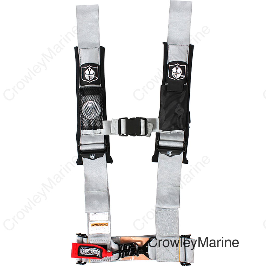 4PT HARNESS 3" PADS SIL