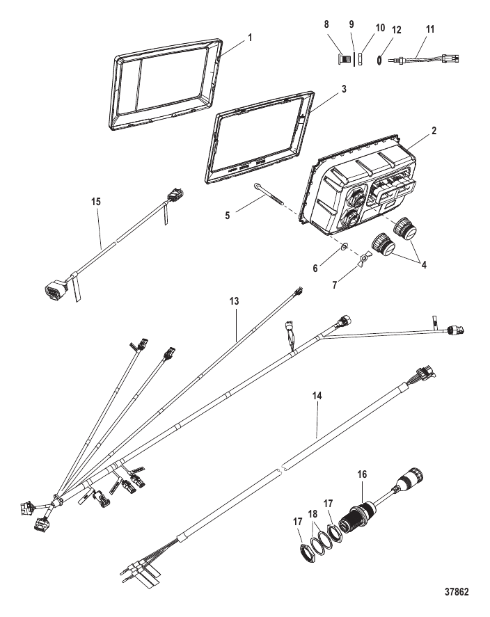 Serial Range Accessories VesselView - 2006 & Up - VesselView Kit CMD