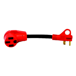 Valterra Dogbone Style Mighty Cord 12" RV Adapter Cord with Handle thumbnail-0