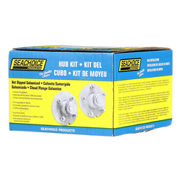 Seachoice Trailer Wheel Hub, 1 In. Axle, 4 Lug, Galvanized, Pregreased thumbnail-4
