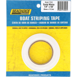 Seachoice Self-Adhesive Boat Striping Tape, 3 Mil Vinyl, 1/4 in. X 50 Ft., White thumbnail-8
