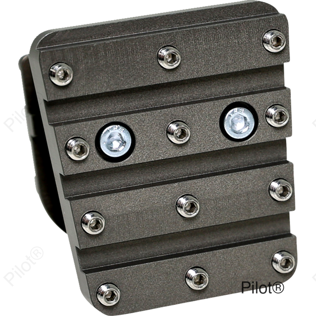 Brake Pedal Extender - Gray - Pan America