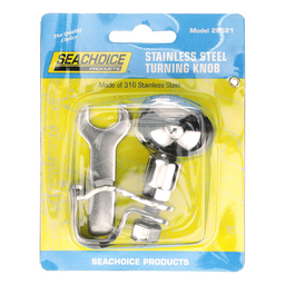 Seachoice Stainless Steel Turning Knob, Fits Destroyer Wheels, Includes Installation Tool thumbnail-2