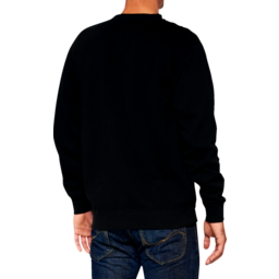 Icon Long-Sleeve Fleece Sweatshirt - Black - 2XL thumbnail-1