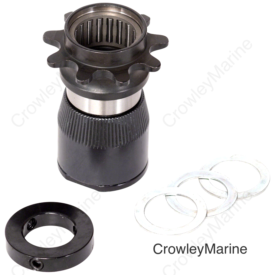 We The People Helix Hub Driver/clutch set 9t LSD includes slack washer set