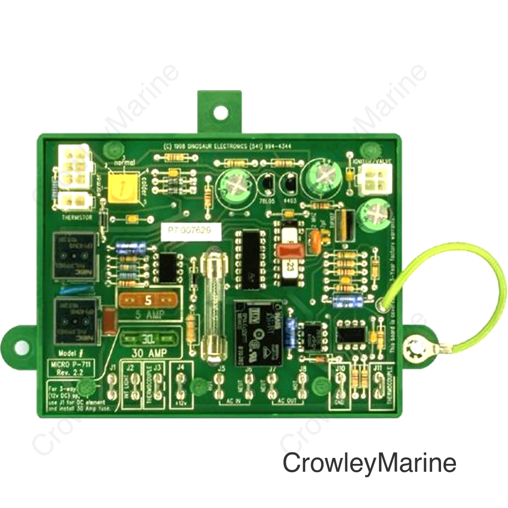 Dinosaur Electronics MICROP711 Refrigerator Boards Replaces any Dometic® Black Box Board part number that begins with "293"