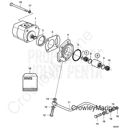 E-Circlip(V2) - Volvo Penta (20544298)