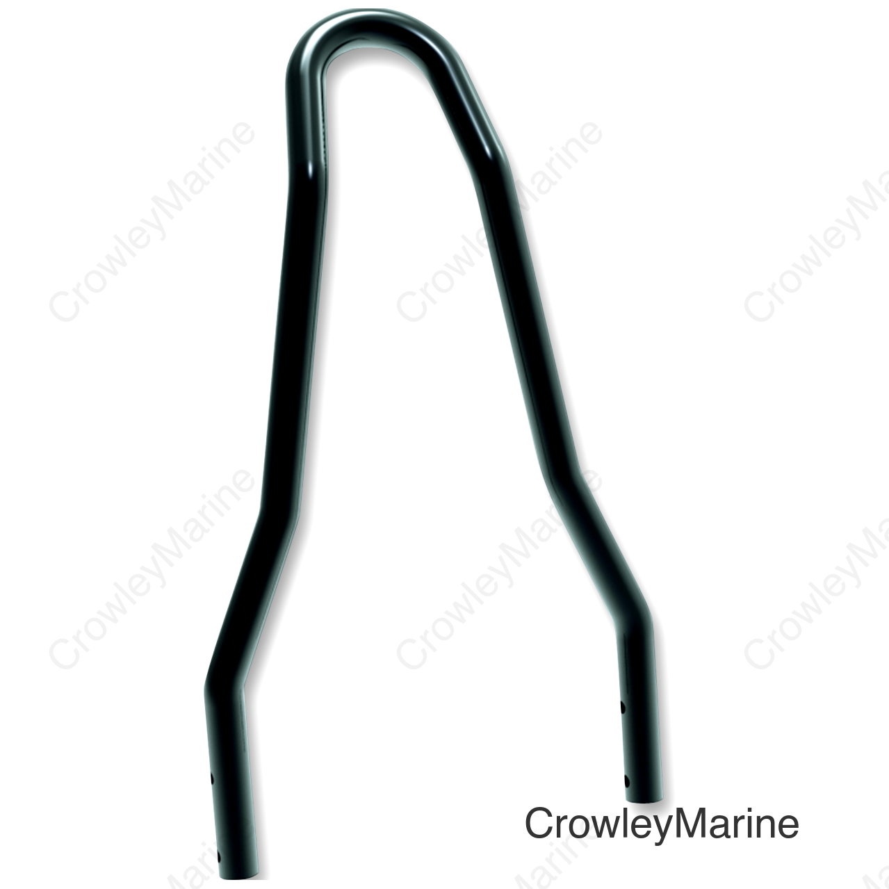 UPRIGHT RND 7.50" BLK