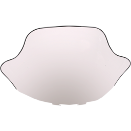 Windshield - 18" - Smoke - Arctic Cat