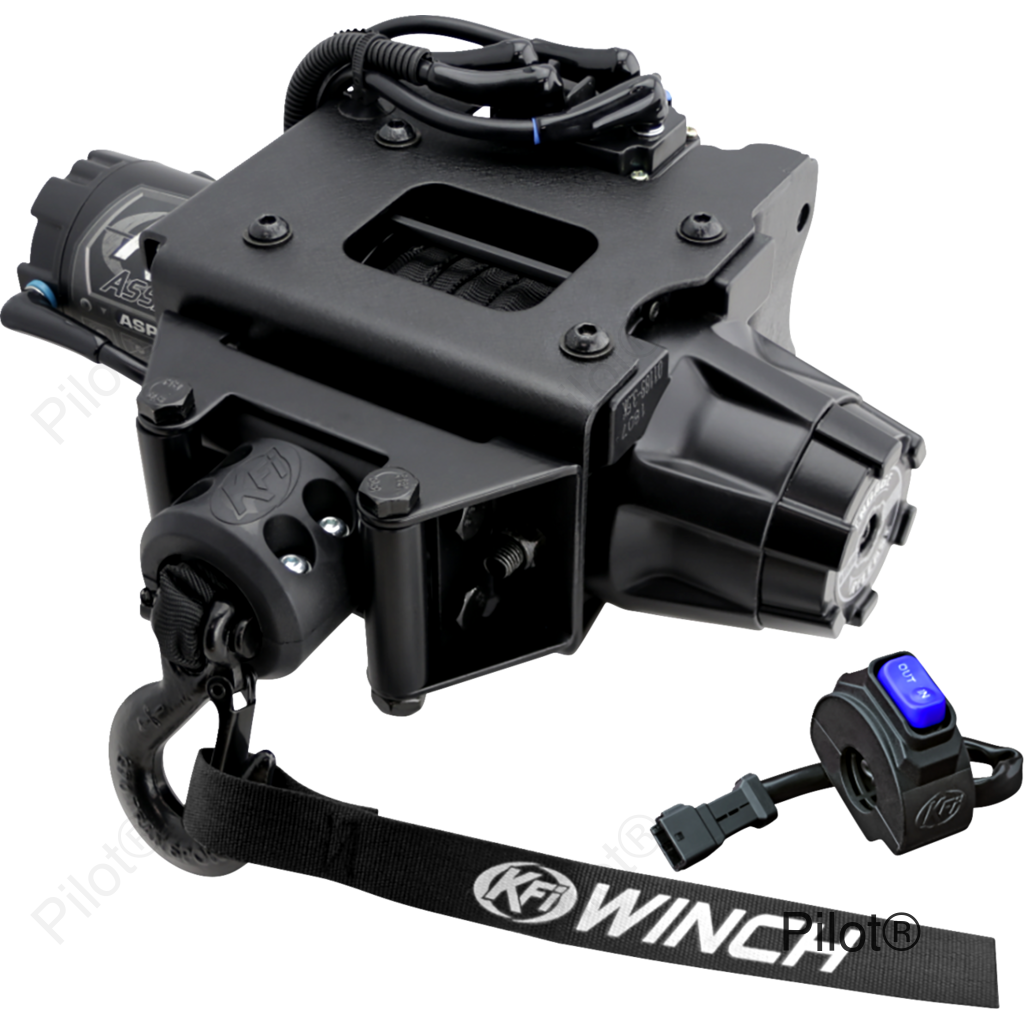 Plug-N-Play Synthetic Winch - 3500 lb - Polaris