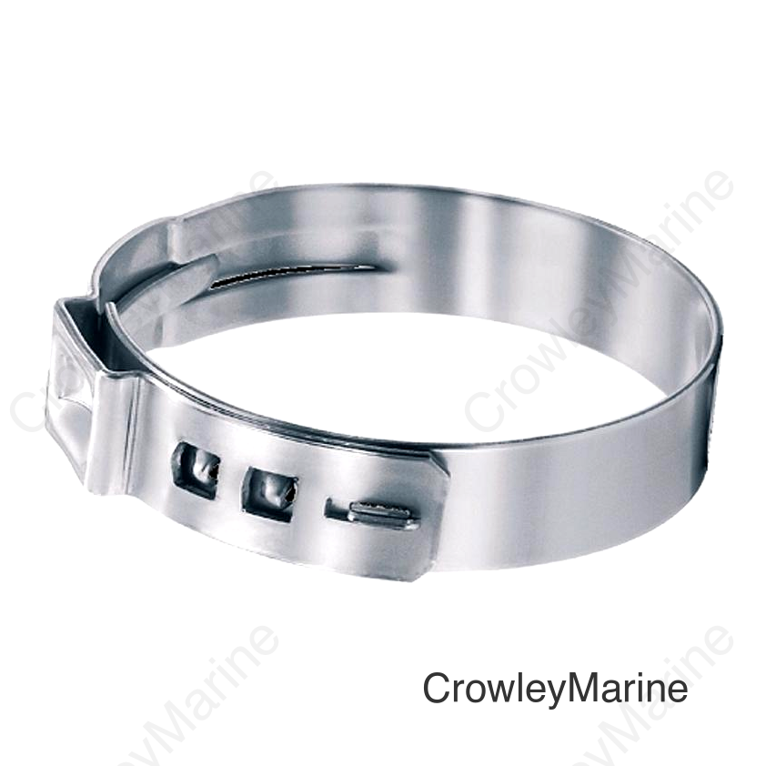 T-H Marine Oetiker Stainless Steel Stepless Ear Clamp Kit With Crimping Tool (Contains 10 Each of the 15 Most Needed Sizes)