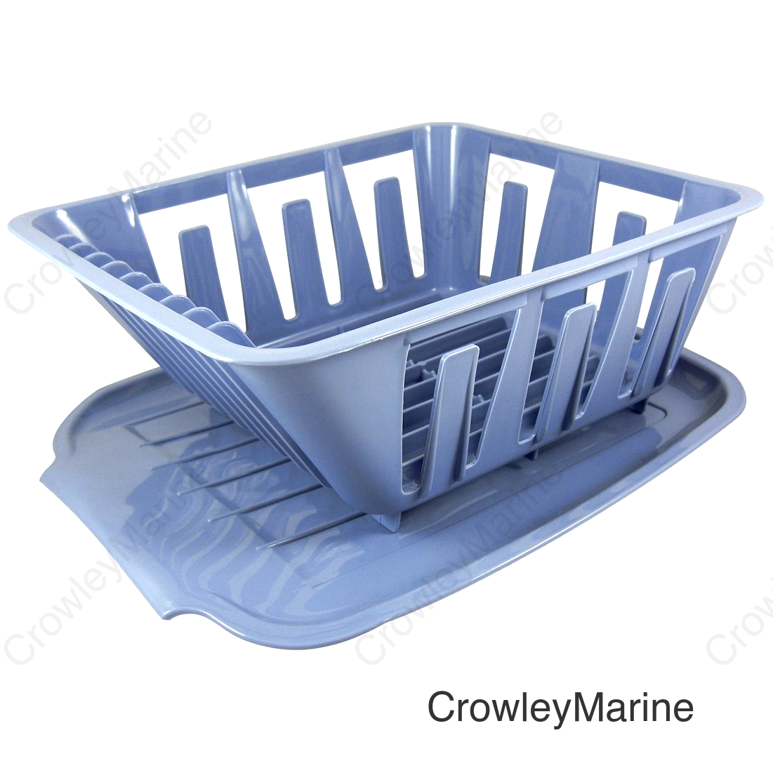 DISH DRAINER SET BLUE