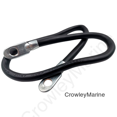 Battry Cable 23" Negative (Black) (351342)