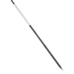 Seachoice 5 Ft. Synthetic Paddle w/ Aluminum Shaft, 1 In. Diameter Shaft, Palm Grip, 22 In. X 6-1/8 In. Blade, Black thumbnail-0