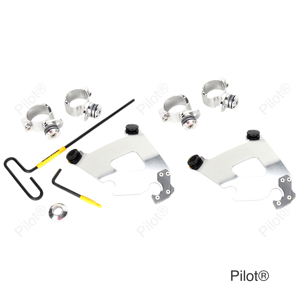 Cafe Mounting Kit - Polished - XL883