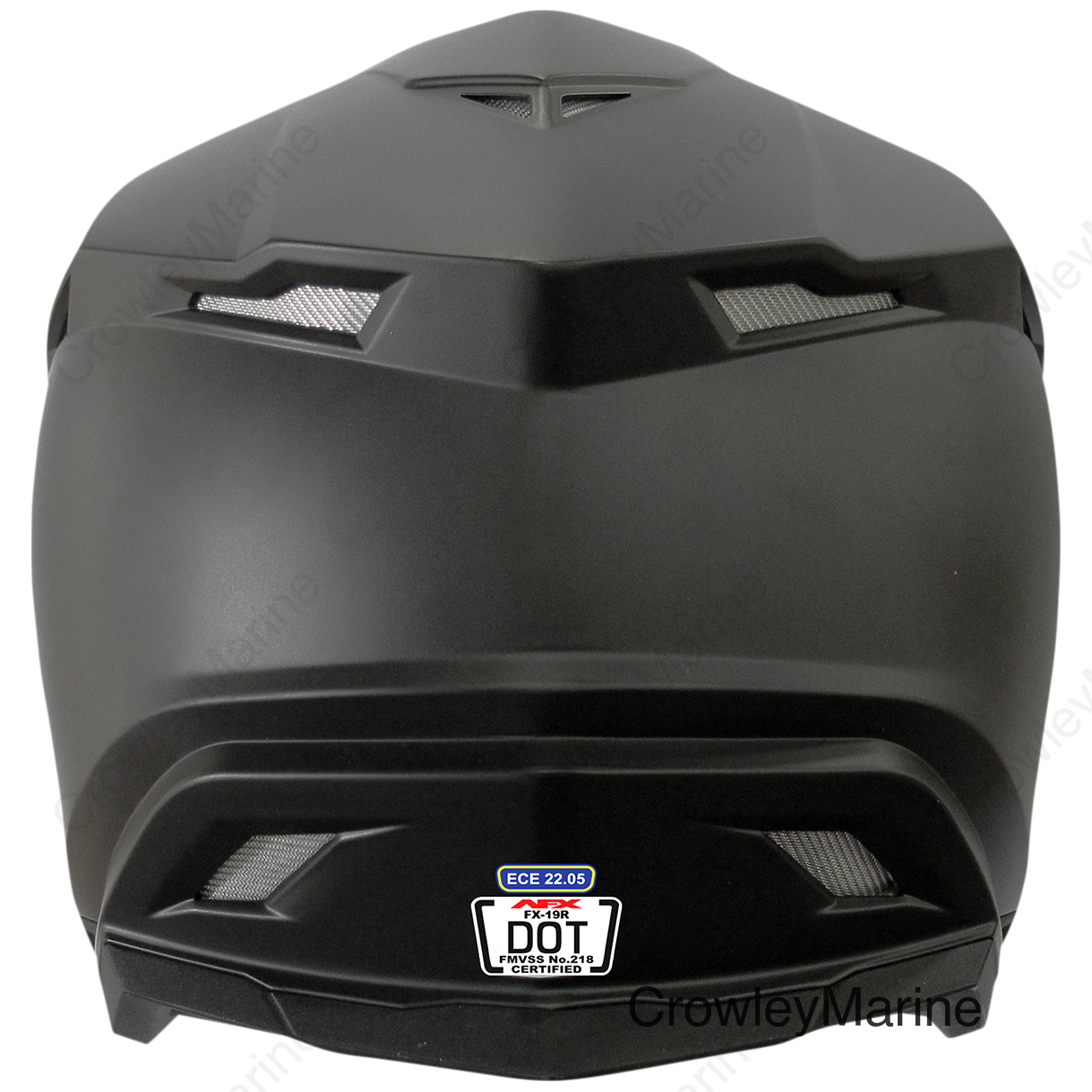 FX-19R Helmet - Matte Black - Small