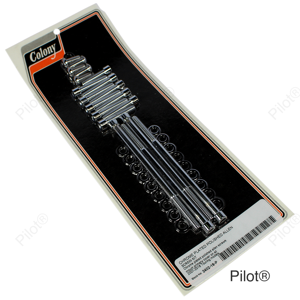 Screw Kit - Primary Cover - Chrome